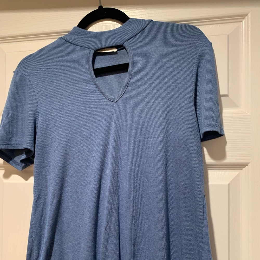 Ladies Blue Large Top